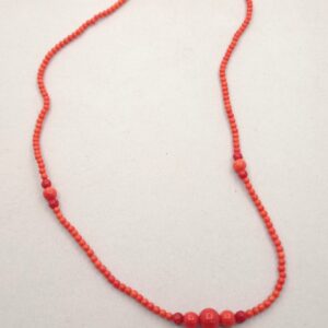 WORN OUT – CORAL NECKLACE For Anne